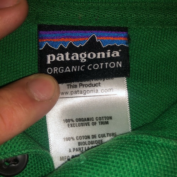 Men’s Patagonia Polo Green - Size Medium - Picture 2 of 4